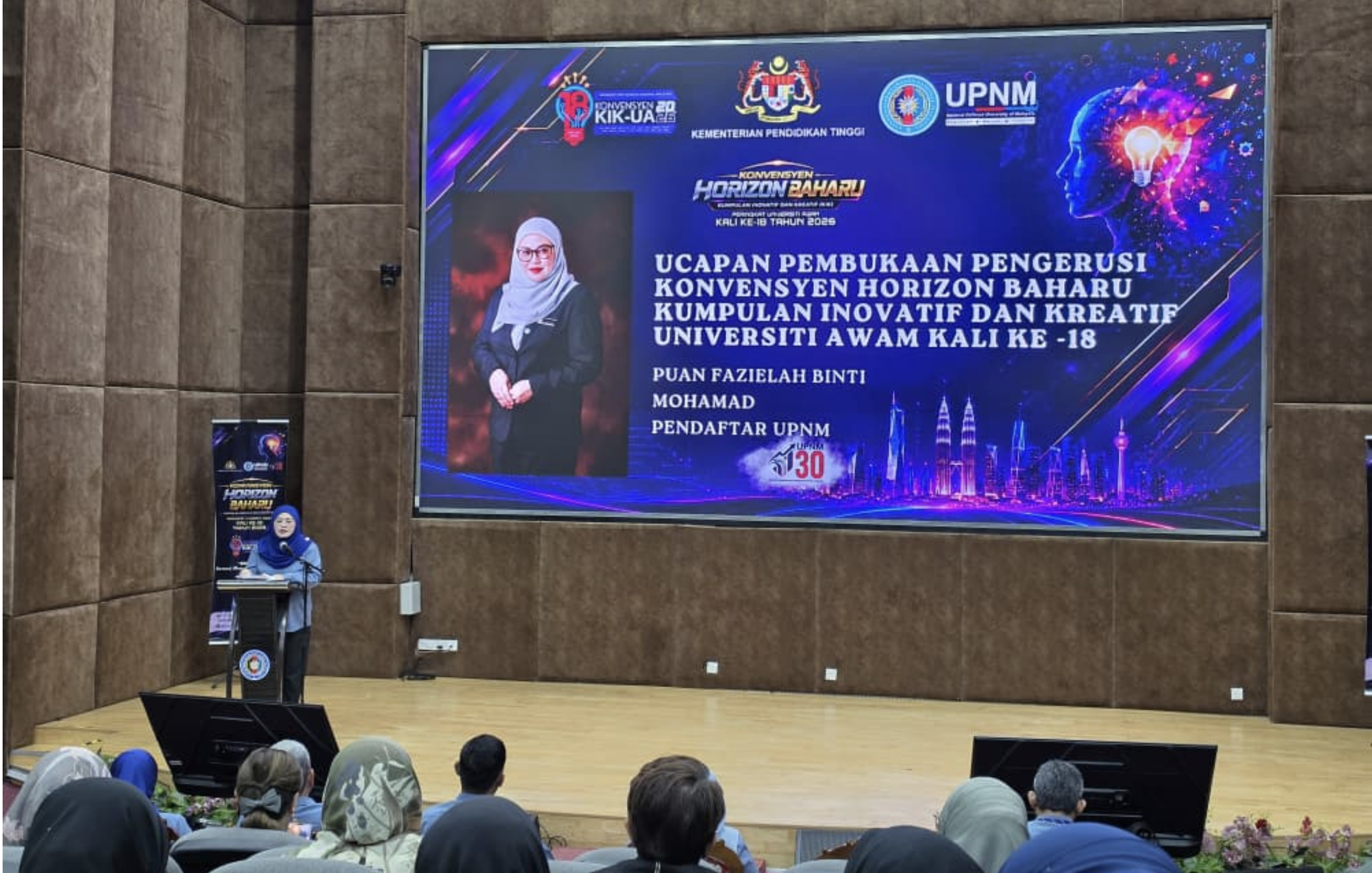 Kumpulan KIK USM di Konvensyen Horizon Baharu KIK Universiti Awam Kali Ke-18